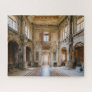 Fantasy Grand Entry of Abandoned French Chateau Jigsaw Puzzle