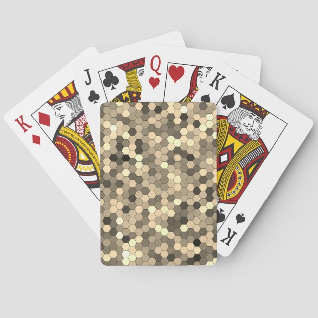 fantasy gray pattern for playing cards (Back)