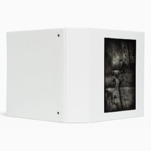 Fantasy - Haunted - It was a dark and stormy night 3 Ring Binder