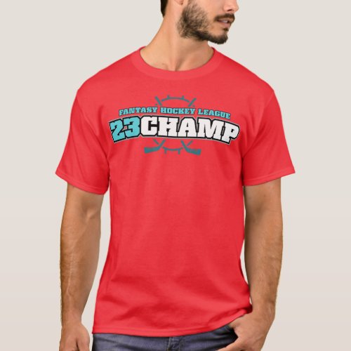 Fantasy Hockey 2023 Champion ALT T_Shirt