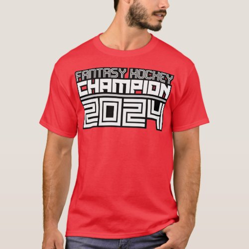 Fantasy Hockey Champion 2024 T_Shirt