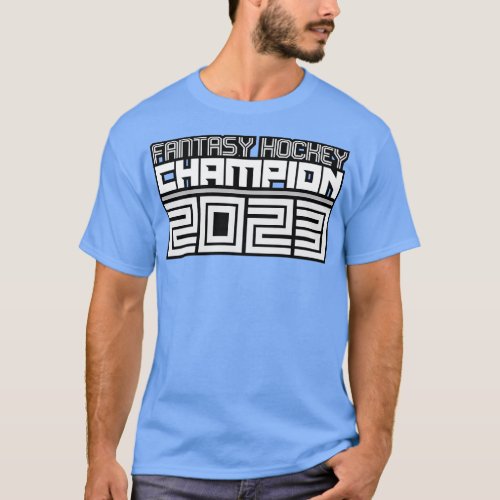Fantasy Hockey League Champ 2023 T_Shirt