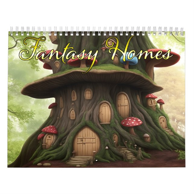 Fantasy Homes Calendar (Cover)