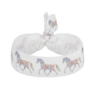 Fantasy Horse Animal Print Ribbon Hair Tie