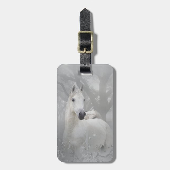 Fantasy Horse Luggage Tag (Front Vertical)