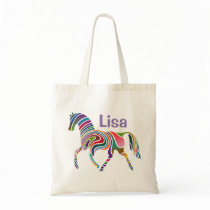 Fantasy Horse Monogram Tote Bag Fantasy Horse Monogram Tote Bag