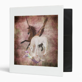 Fantasy Horses 3 Ring Binder
