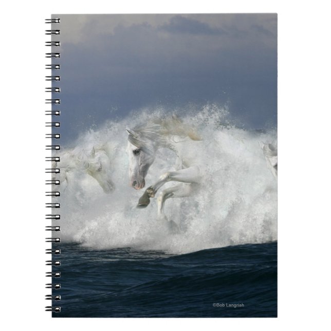 Fantasy Horses: Sea Notebook (Front)