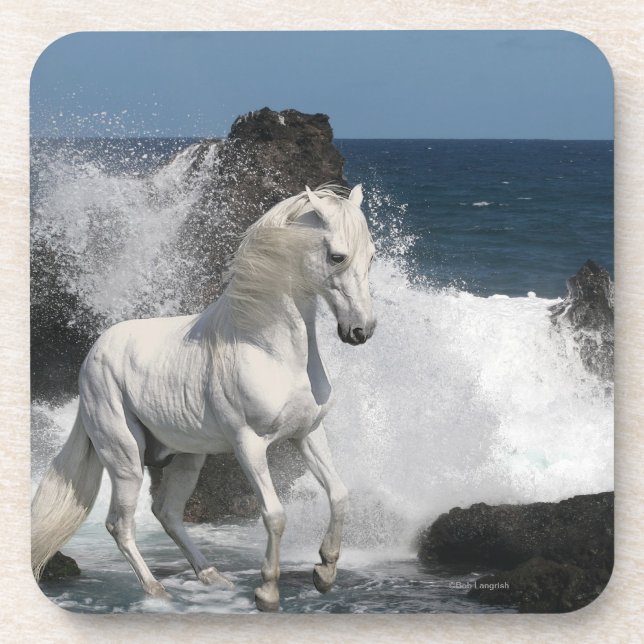 Fantasy Horses: Southern Seas Beverage Coaster (Front)
