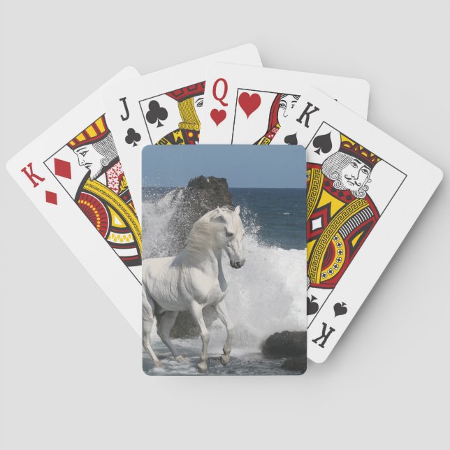 Fantasy Horses: Southern Seas Poker Cards (Back)