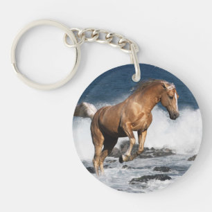 Fantasy Horses: Summer Splash Keychain
