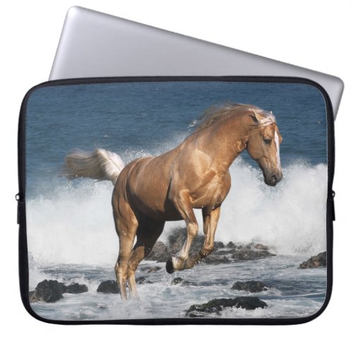 Fantasy Horses Summer Splash Laptop Sleeve
