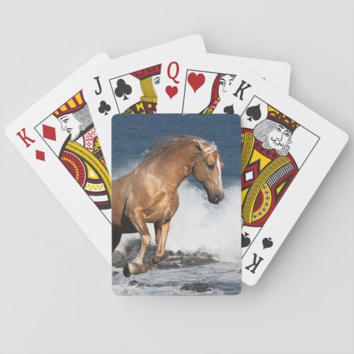 Fantasy Horses Summer Splash Playing Cards