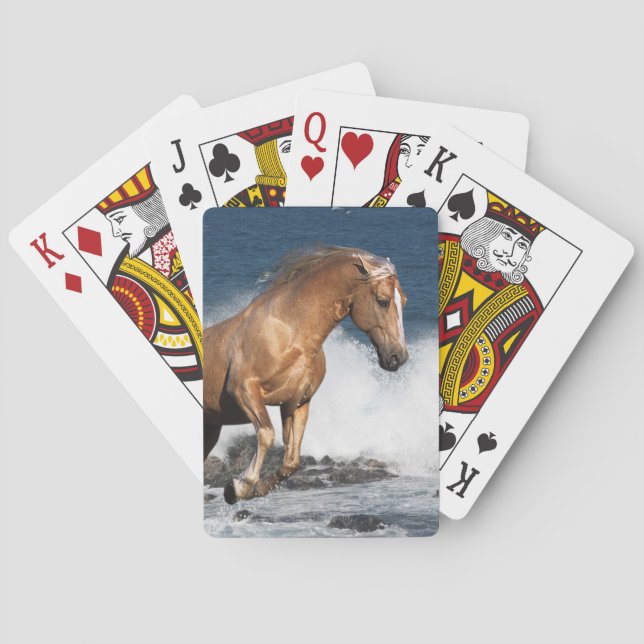 Fantasy Horses: Summer Splash Poker Cards (Back)