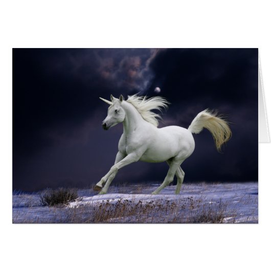 Fantasy Horses: Unicorn Cards (Front Horizontal)