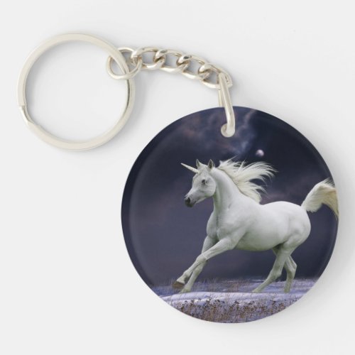 Fantasy Horses Unicorn Keychain