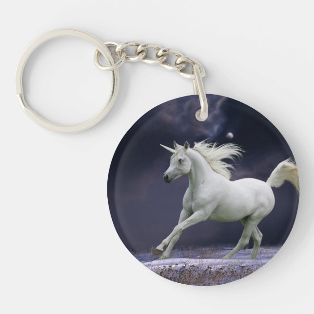 Fantasy Horses: Unicorn Keychain (Front)
