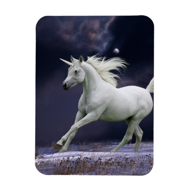 Fantasy Horses: Unicorn Magnet (Vertical)