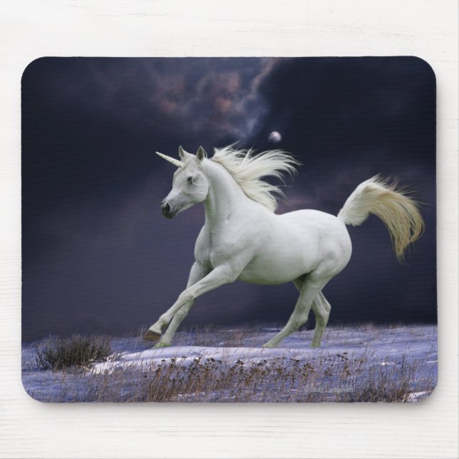 Fantasy Horses: Unicorn Mouse Pad (Front)