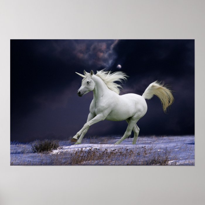 Fantasy Horses Unicorn Posters