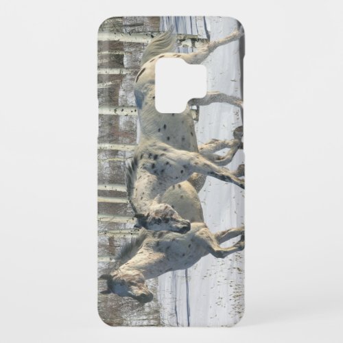 Fantasy Horses Winter Wonderland Case_Mate Samsung Galaxy S9 Case