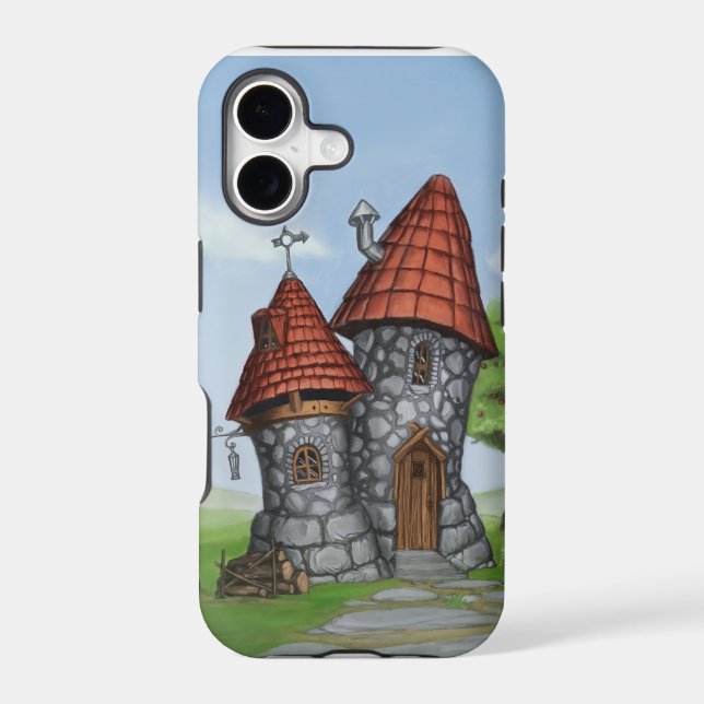 fantasy house iphone case (Back)