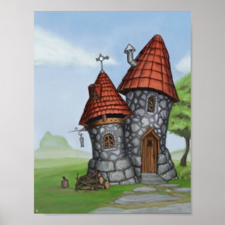 fantasy house poster