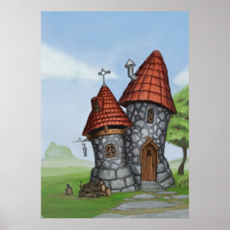 fantasy house poster