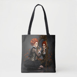 fantasy illustration tote bag