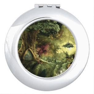 Fantasy in the Amazon Compact Mirror