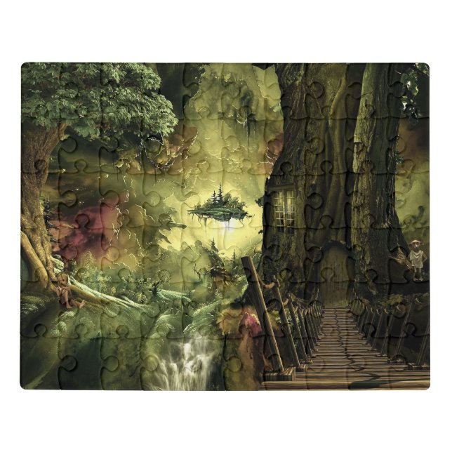 Fantasy in the Amazon Jigsaw Puzzle (Puzzle Horizontal)