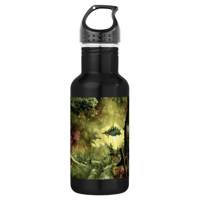 Fantasy in the Amazon Stainless Steel Water Bottle (Front)