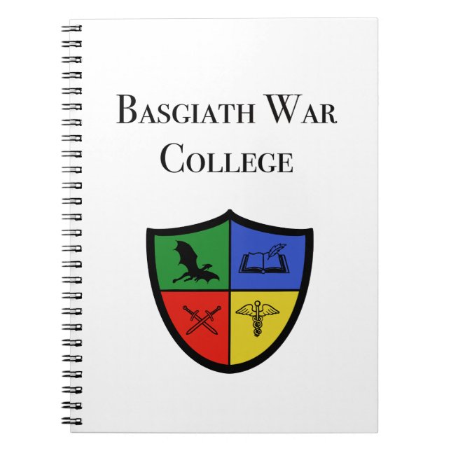 Fantasy Inspired College Notebook (Front)