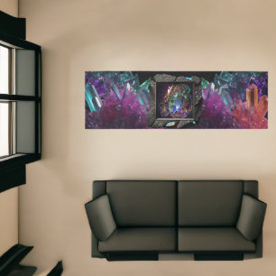 Fantasy Jewel Gemstones Healing Crystals Runner