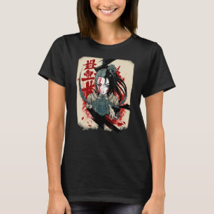 Fantasy Kuchisake onna Battle Between Good and Evi T-Shirt
