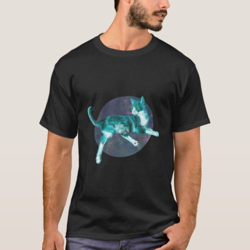 Fantasy Land Forest Creature Cat T_Shirt