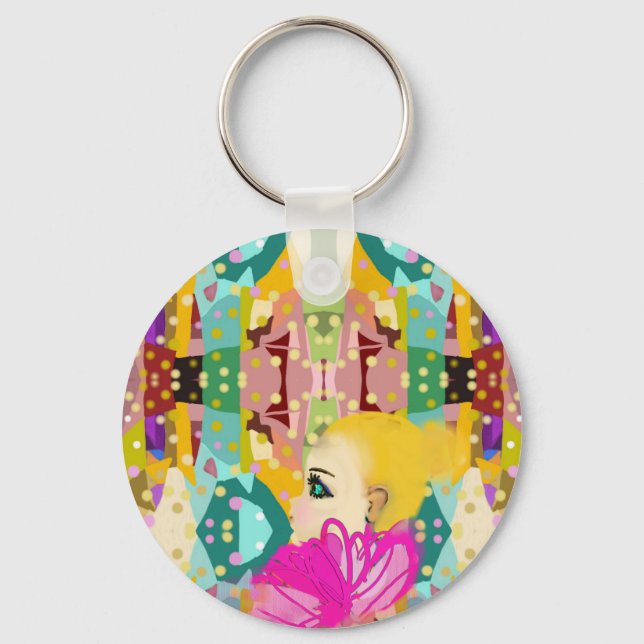 Fantasy-land Keychain (Front)