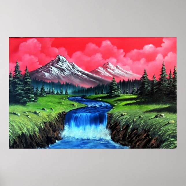 Fantasy Landscape Art Print (Front)