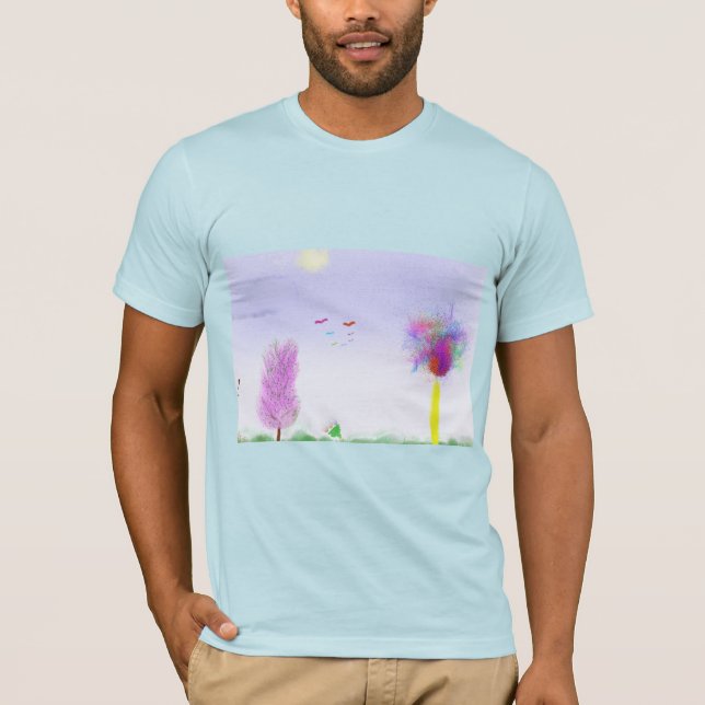 Fantasy Landscape Escape  T-Shirt (Front)