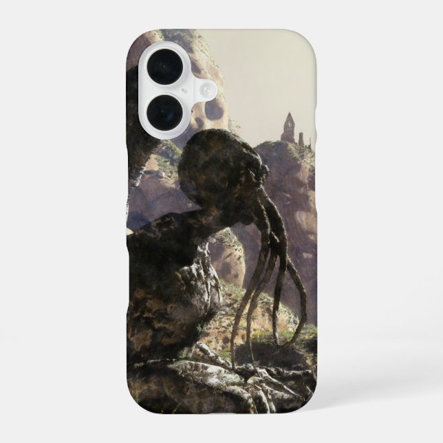Fantasy landscape iPhone case (Back)