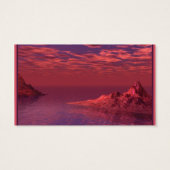 Fantasy Landscape - Mountains at Dawn (Back)