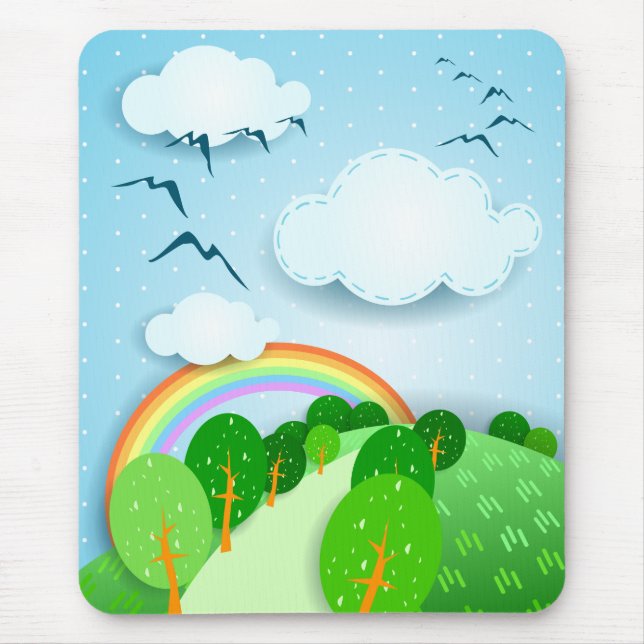 Fantasy landscape, mousepad (Front)