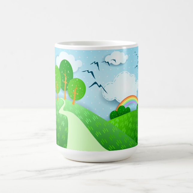 Fantasy landscape, mug (Center)