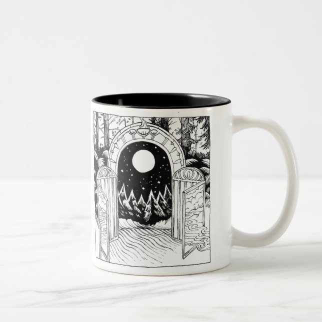 Fantasy Landscape Mug (Right)