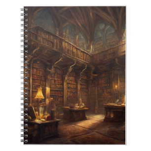Fantasy Library Notebook