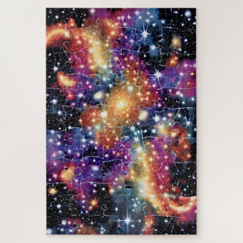 Fantasy Looking Lights in Space Time Epiphany Fun Jigsaw Puzzle