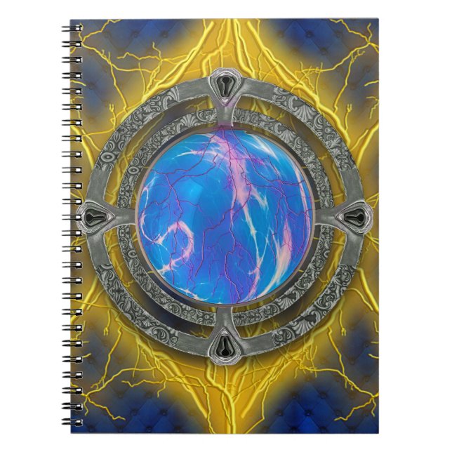 fantasy,magic,wizards,spells,witchcraft,spellcraft notebook (Front)