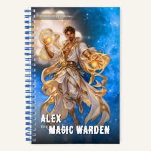 Fantasy Magical Warden Adventure Notebook
