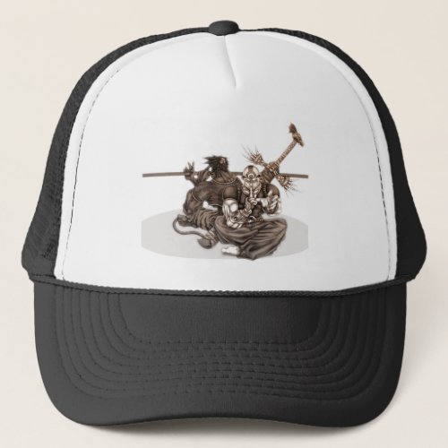 Fantasy Manga Warriors Trucker Hat