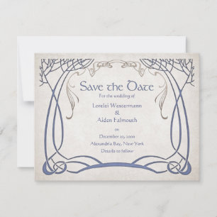 Fantasy Medieval Celtic Wedding Save The Date